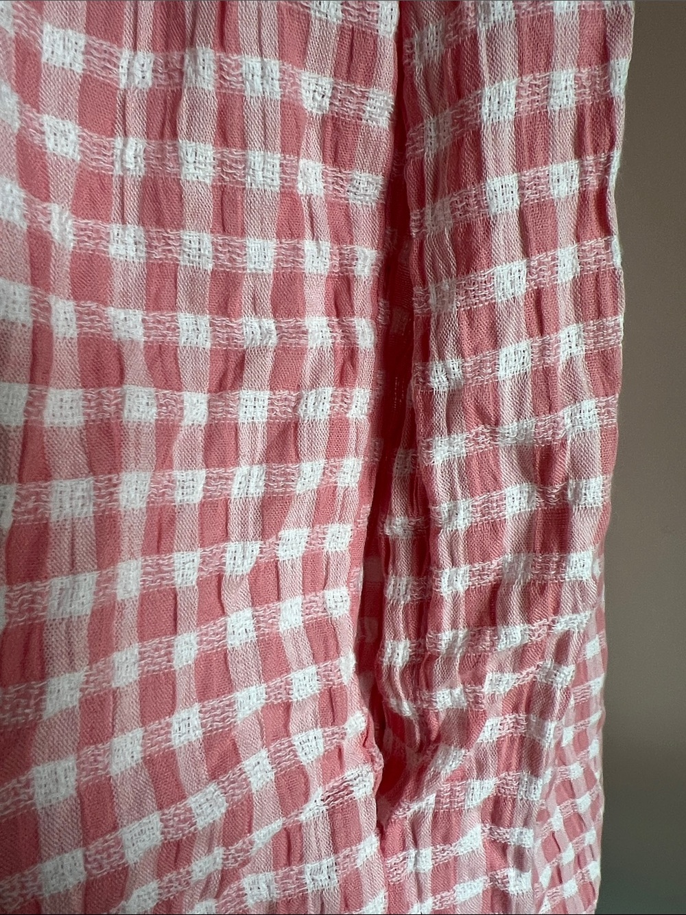 Jillian Harris x Joe Fresh Pink Gingham Field Dress Sundress - Picture 9 of 9